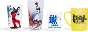 Copos com logotipo para atividades esportivas
