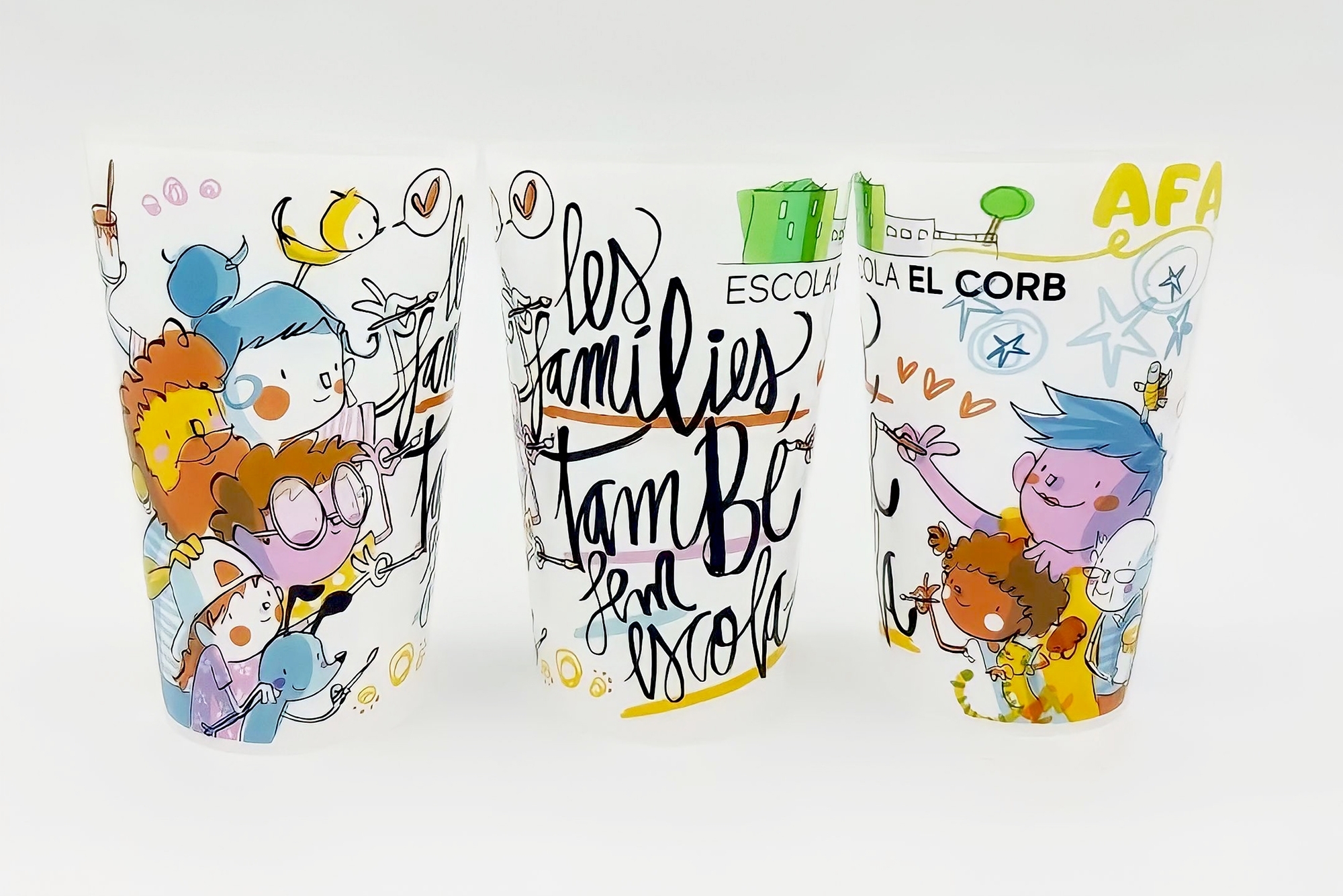 Copos Personalizados para Associações de Pais e Encarregados de Educação (APE) e Escolas