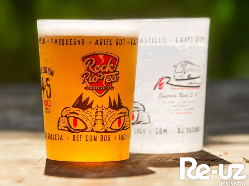 Rock in Río Tea há mais de uma década com copos reutilizáveis