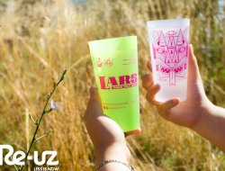 O Lars Rock Fest consolida o uso de copos reutilizáveis!