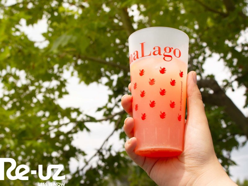 O Lago Film Fest consolida a utilização de copos reutilizáveis!