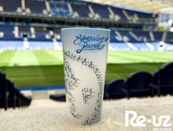 O Estádio do Dragão, no Porto, implementa a utilização de copos reutilizáveis