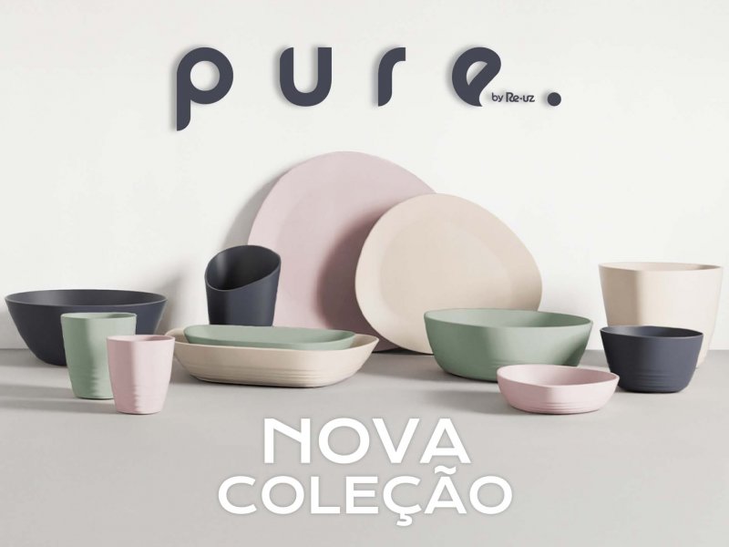 PURE, a nova coleção de louça reutilizável da Re-uz, S.L.
