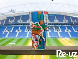 Copos reutilizáveis Re-uz tomam conta do Estádio do Dragão!