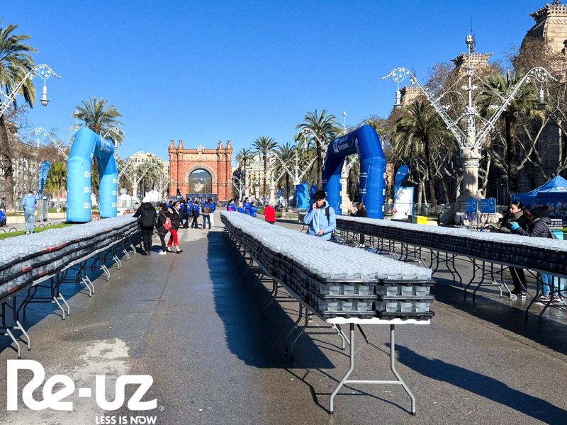 Chegámos à meta da Maratona de Zurique-Barcelona com energia e sustentabilidade!