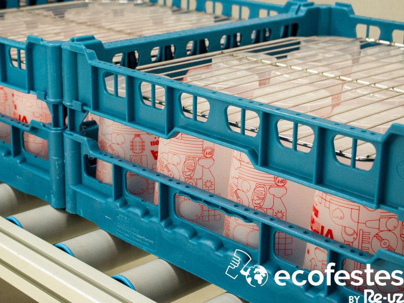 Spring Festival reutiliza copos ano após ano com o serviço de saneamento Ecofestes by Re-uz