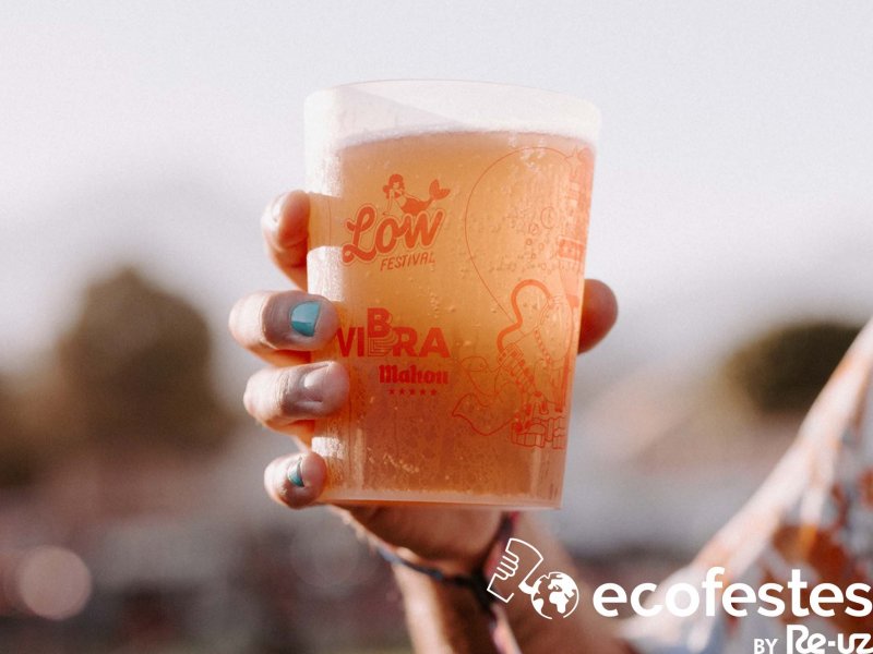 Low Festival voltará a reutilizar, graças ao serviço de higienização de copos!