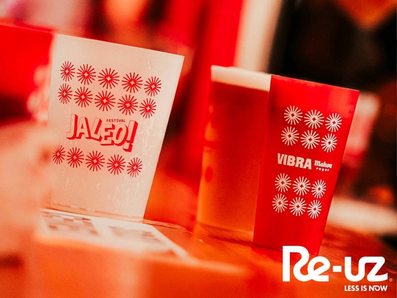 Jaleo! Festival estreia com recurso a copos reutilizáveis!