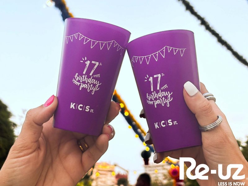 A KSC iT comemora o seu 17º aniversário com copos reutilizáveis