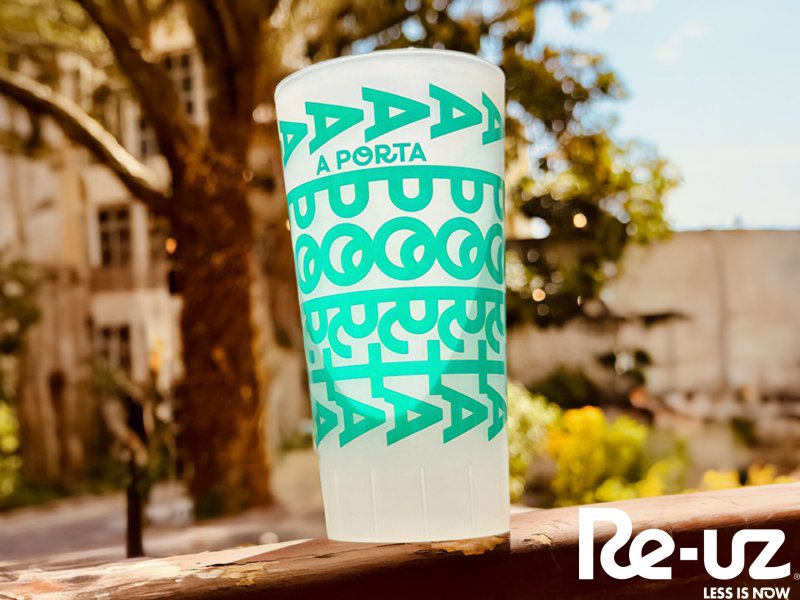 A Porta, um festival ecológico exemplar com copos reutilizáveis!